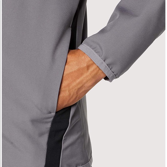 Nike Men's Dry Team Woven Full-Zip Gray/BL Jacket - Picture 3 of 8